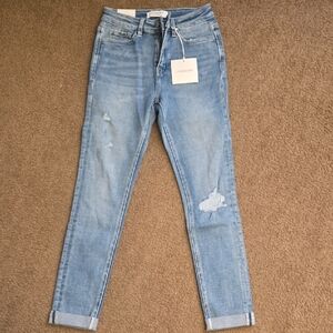 Converse Women's Light Blue Skinny Jeans